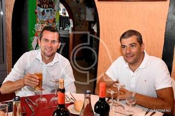 Homenaje de despedida a Jesús García Aller (Foto Antonio Alí)